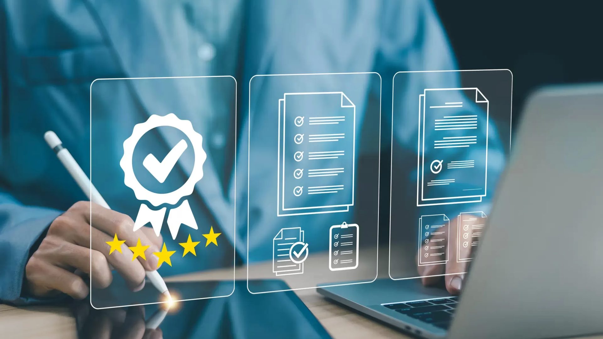 Qualitaetsmanagement zertifikate zulassung bewertungssystem