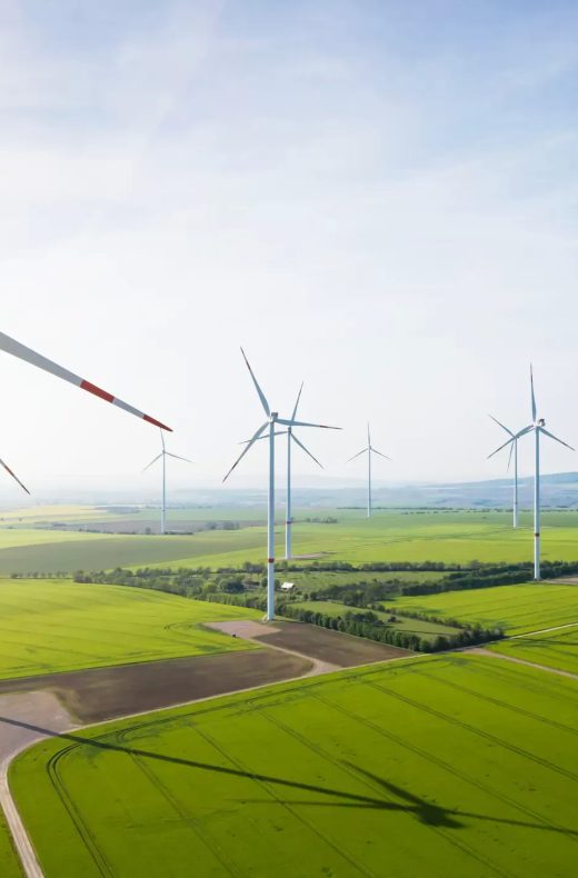 Windpark erneuerbare energie